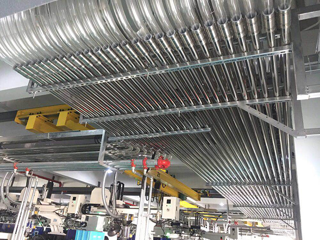 中央供料九游(中国)一站式服务官网的管道要怎么安置？